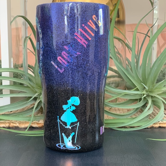 24 ounce custom created glitter  tumbler - Picture 4 of 6